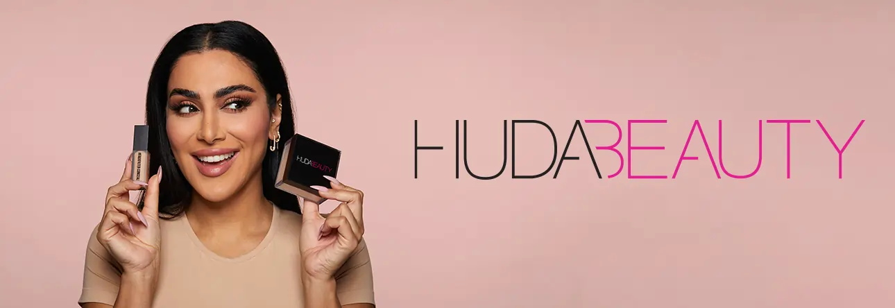 Huda Beauty banner