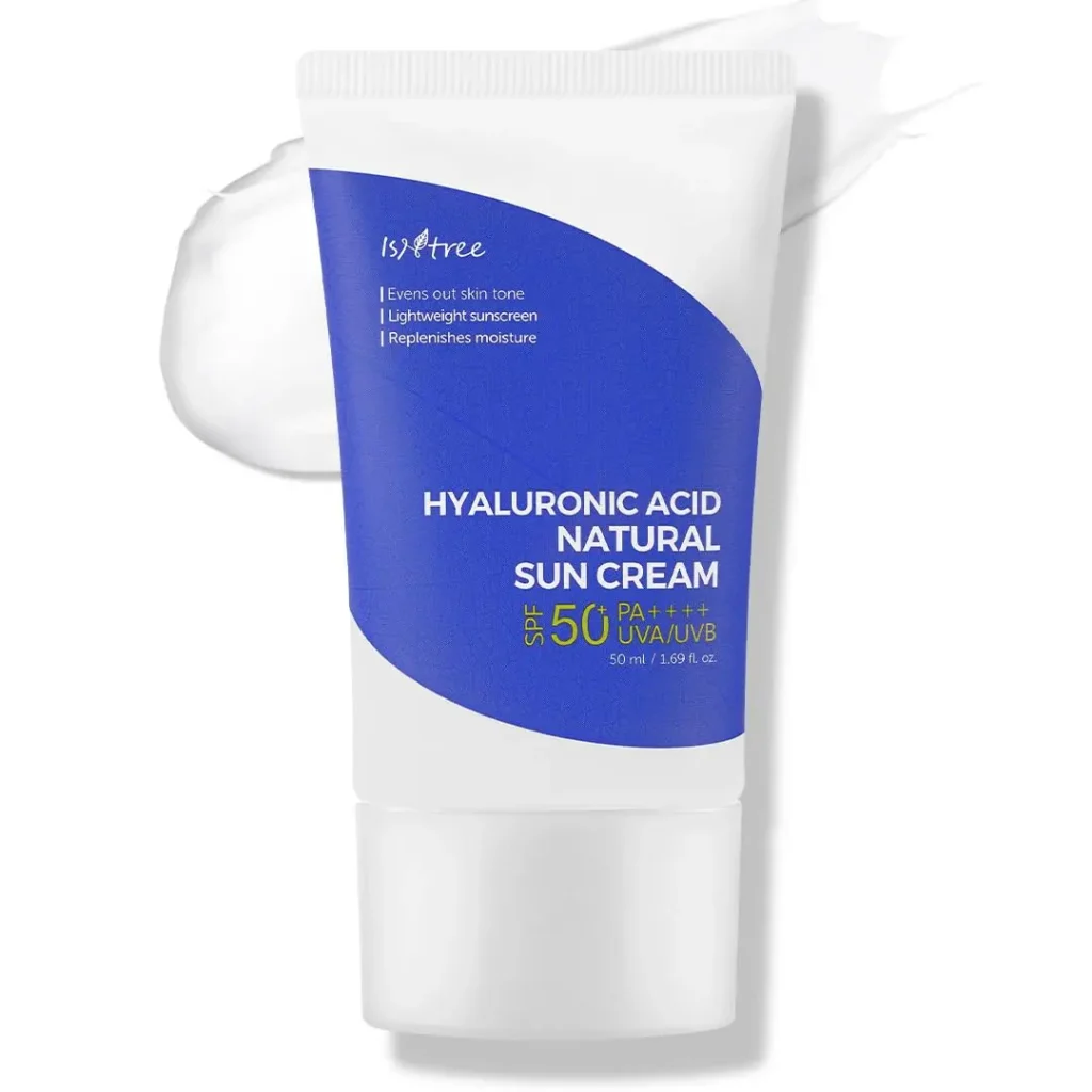 ISNTREE Hyaluronic Acid Natural Suncream SPF50 PA++++