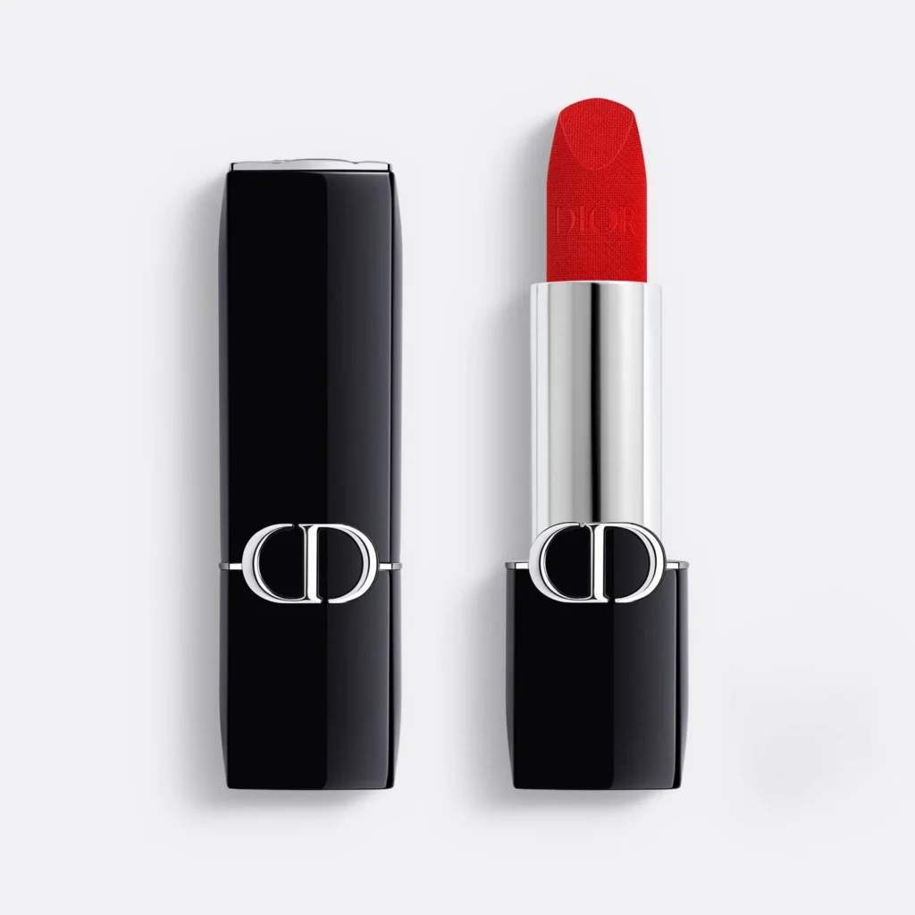 Dior Rouge lipstick 999 velvet finish